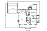 Country House Plan - Seguin 63137 - 1st Floor Plan
