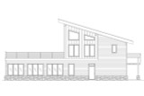 Contemporary House Plan - Lake Shore Eagle 63165 - Left Exterior