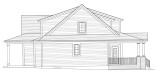 Farmhouse House Plan - Whittenberg 63214 - Left Exterior