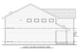 Farmhouse House Plan - Fleury Farm 63218 - Left Exterior