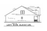 Farmhouse House Plan - Cedar Farm 63328 - Left Exterior