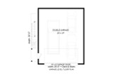 Contemporary House Plan - Dover 63452 - 1st Floor Plan
