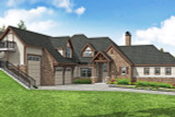 European House Plan - Harrington 63490 - Front Exterior