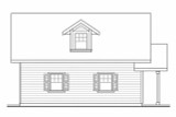 Country House Plan - 63498 - Left Exterior