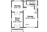 Country House Plan - 63498 - 1st Floor Plan