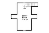 Secondary Image - Country House Plan - 63498 - 2nd Floor Plan