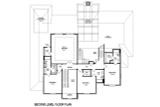 Secondary Image - Classic House Plan - 63536 - 2nd Floor Plan