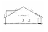 Craftsman House Plan - Timber Grove 63598 - Right Exterior