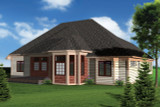 Secondary Image - Ranch House Plan - 63613 - Rear Exterior