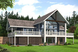 Craftsman House Plan - 63647 - Rear Exterior