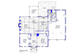 Traditional House Plan - Newport 63656 - 1st Floor Plan