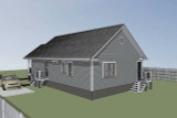 Cottage House Plan - 63714 - Right Exterior