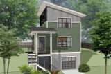 Modern House Plan - 63761 - Front Exterior