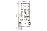 Modern House Plan - 63761 - 1st Floor Plan