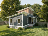 Modern House Plan - 63761 - 