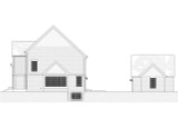 Tudor House Plan - Tenway 63827 - Right Exterior