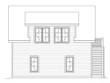 Traditional House Plan - 63840 - Rear Exterior
