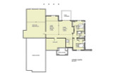 Secondary Image - Tudor House Plan - Sherwood 63875 - Basement Floor Plan