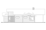 Contemporary House Plan - 63951 - Right Exterior