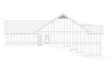 Ranch House Plan - Victor Pass 63966 - Right Exterior