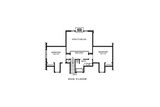Secondary Image - European House Plan - Fair Oaks 64020 - 2nd Floor Plan