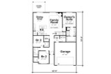 Traditional House Plan - Shelton Place 64043 - 1st Floor Plan