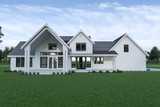 Farmhouse House Plan - 64075 - Rear Exterior