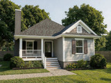 Cottage House Plan - 64187 - Front Exterior