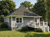 Cottage House Plan - 64187 - Rear Exterior
