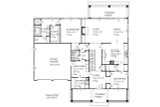 Bungalow House Plan - Glenview 64188 - 1st Floor Plan