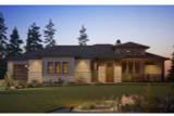 Prairie House Plan - Cactus Trail 64204 - Front Exterior