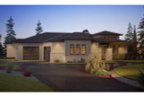 Prairie House Plan - Cactus Trail 64204 - Front Exterior
