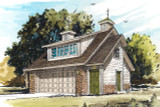 Traditional House Plan - Rockwell 64254 - Front Exterior