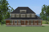 Craftsman House Plan - Efland 64315 - Rear Exterior