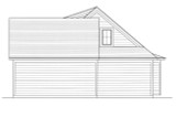 Cape Cod House Plan - Huntington 64492 - Right Exterior