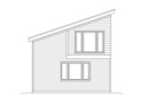 Contemporary House Plan - 64569 - Left Exterior