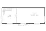 Secondary Image - Contemporary House Plan - 64569 - 2nd Floor Plan