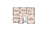 Secondary Image - Craftsman House Plan - Garrison 64677 - 2nd Floor Plan