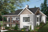 Secondary Image - Farmhouse House Plan - Aldergrove 64732 - Rear Exterior