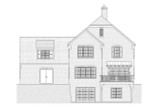 Traditional House Plan - Lake Grove 64785 - Rear Exterior