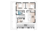 Secondary Image - Cottage House Plan - Laurentien 64805 - 2nd Floor Plan