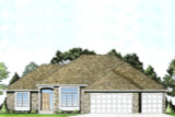Traditional House Plan - 64890 - Front Exterior