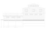 Farmhouse House Plan - Danfors 64927 - Rear Exterior