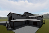 Farmhouse House Plan - Danfors 64927 - Right Exterior