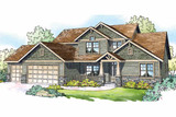 Craftsman House Plan - Yellowwood 64974 - Front Exterior
