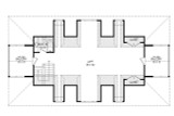 Secondary Image - Country House Plan - 65056 - 2nd Floor Plan