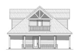 Country House Plan - 65056 - Left Exterior
