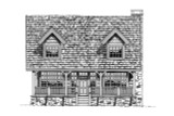 Country House Plan - Castle Rock 65076 - Front Exterior