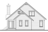 Secondary Image - Cottage House Plan - Rosemont 2 65090 - Front Exterior