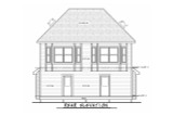 Country House Plan - Lynnae Crossing 65232 - Rear Exterior